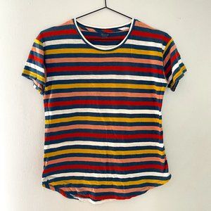 Madewell Colorful Striped T-Shirt
